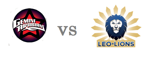 gemini Arabians vs leo lions