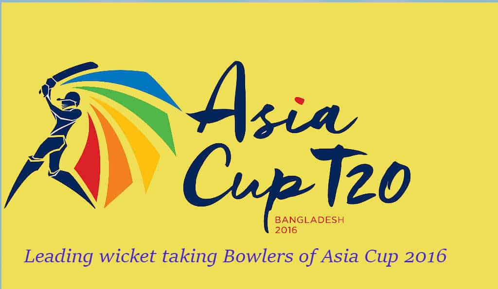 Top bowler Asia Cup 2016 