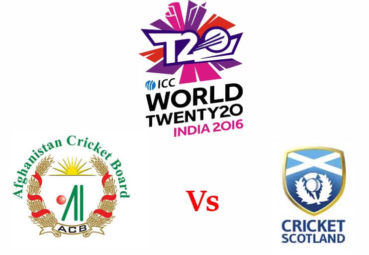 Afghanistan vs Scotland T20 World cup 2016