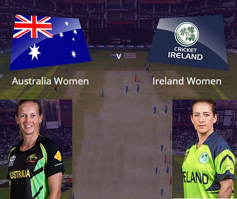 Australia women vs Ireland women