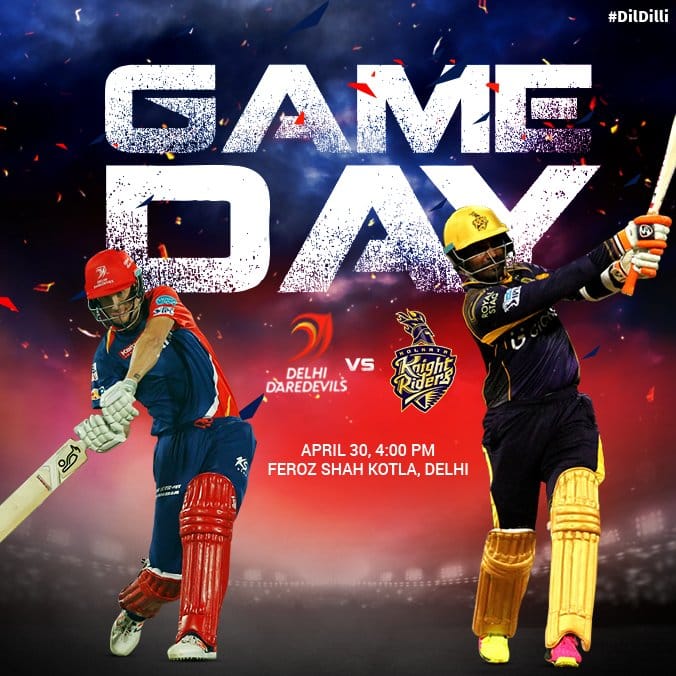 DD vs KKR Live streaming