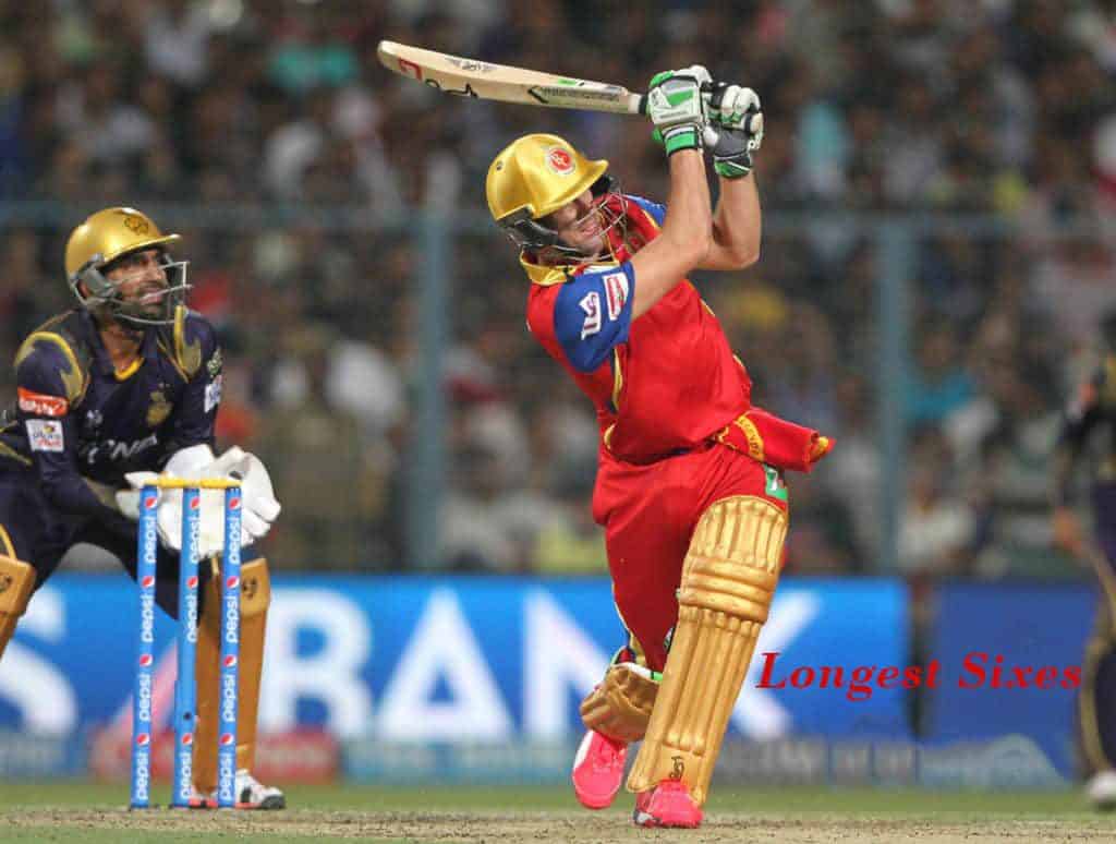 Longest six IPL 2017