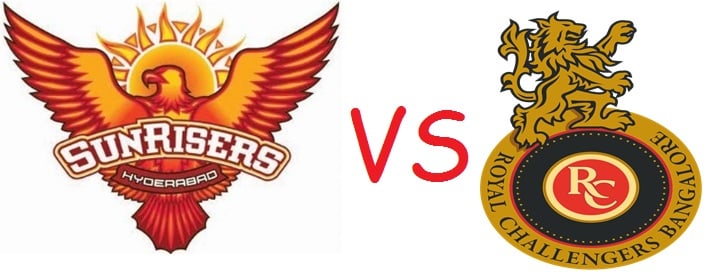 SRH vs RCB IPL 2017