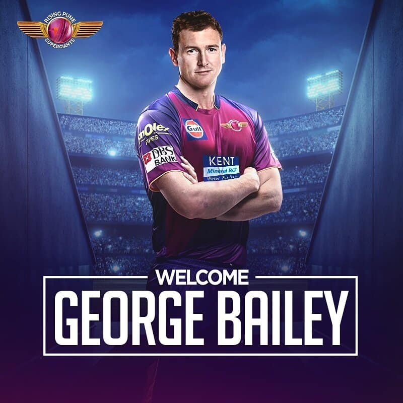 George Bailey IPL 2016