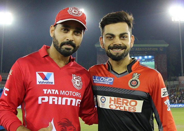 RCB vs KXIP Match