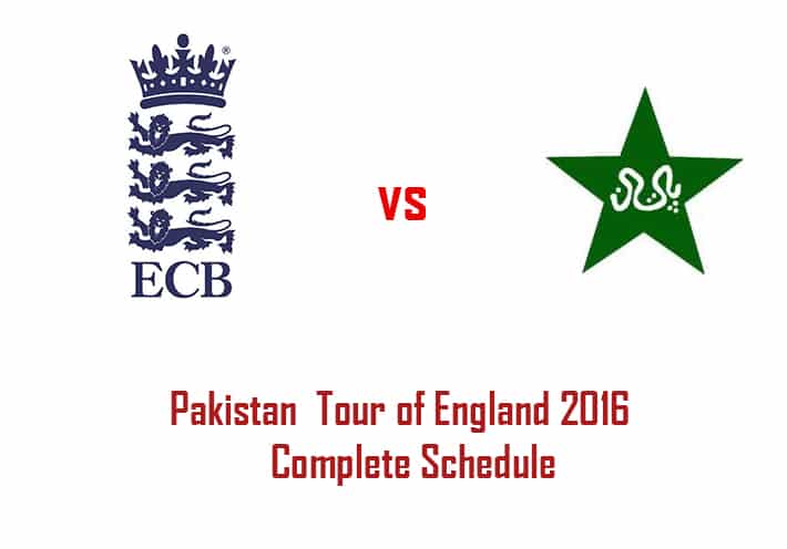 England vs Pakistan 2016