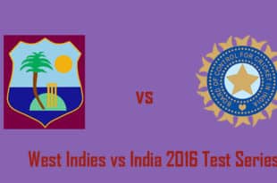 WI vs IND 2016 test series