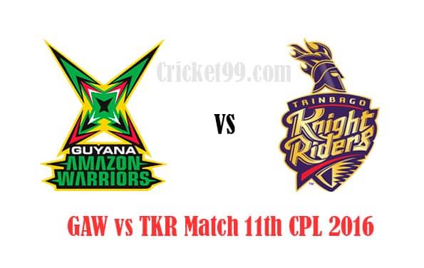 GAW vs TKR Prediction