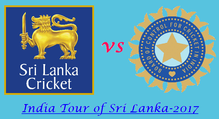 India tour of Sri Lanka 2017 schedule