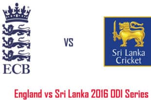 ENG vs SL 2016 ODI Series